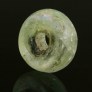 Ancient iridescent monochrome glass bead 321MAb